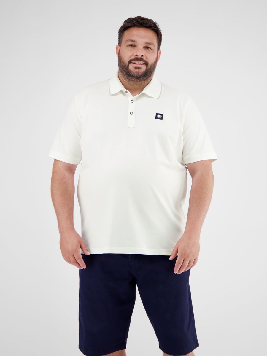 Klassisches Baumwoll-Piqué-Poloshirt