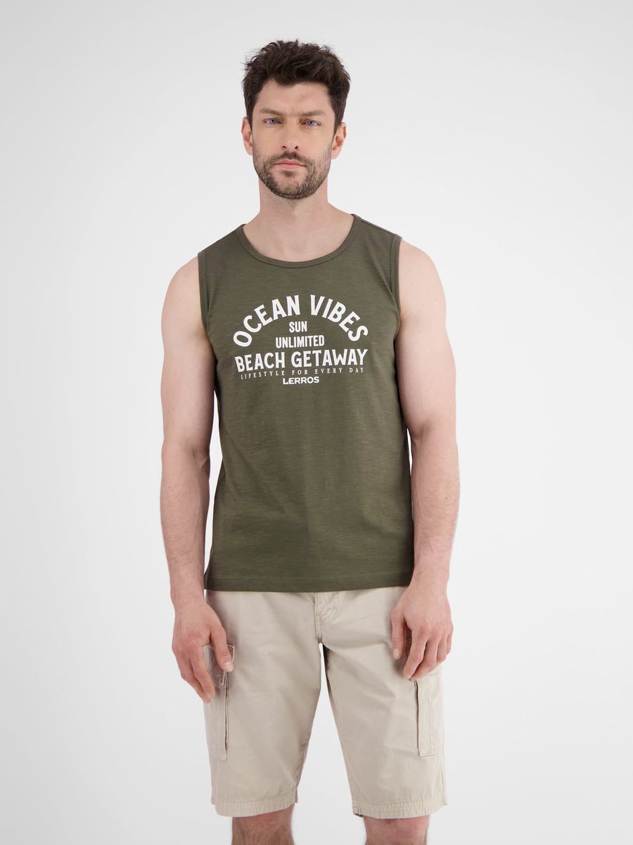 Herren Tanktop mit Grafikprint