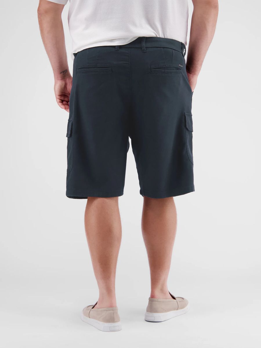 Herren Cargo Bermuda Shorts in Marineblau