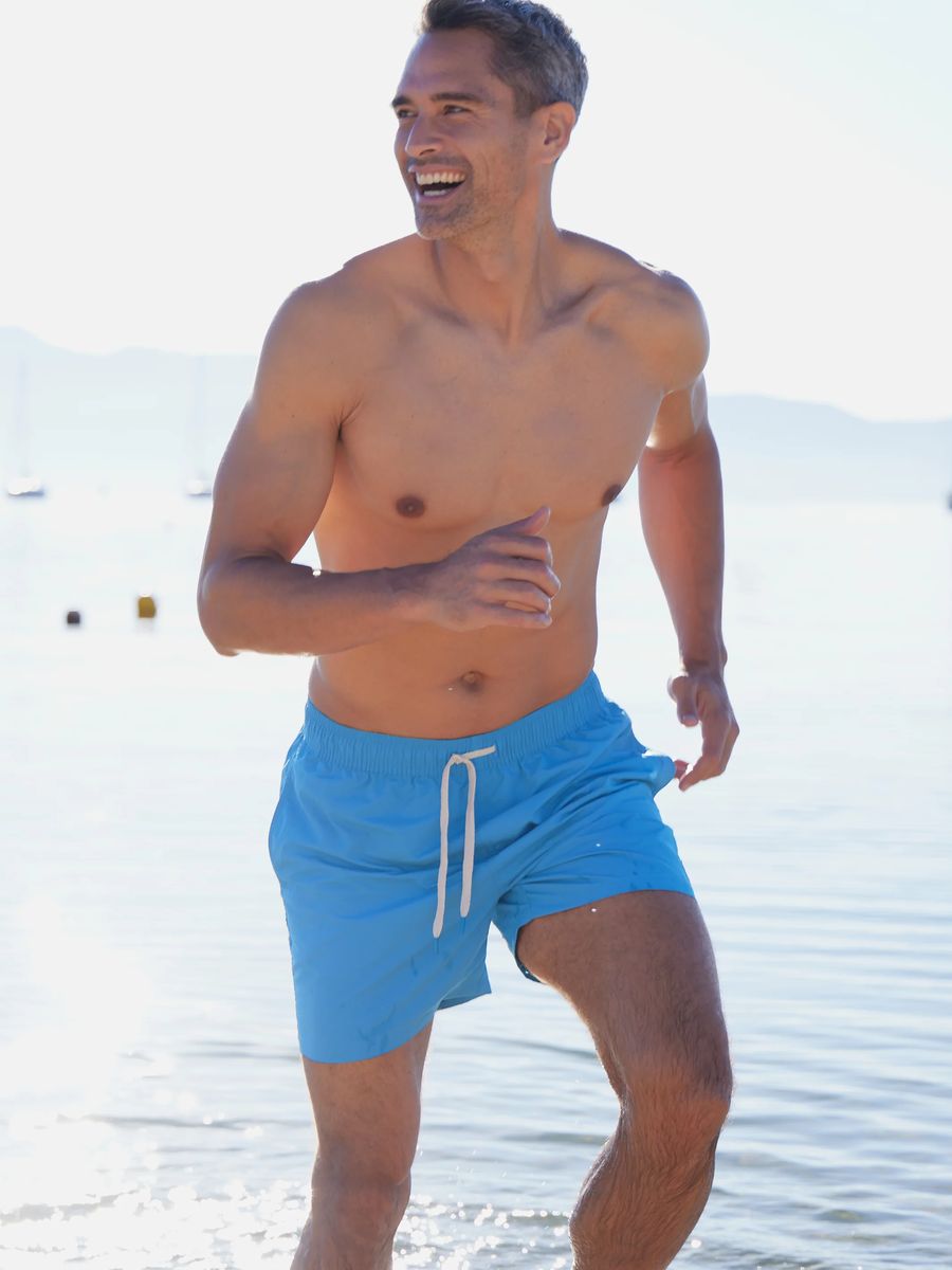 Herren Badeshorts mit Schnelltrocknend und Innenslip