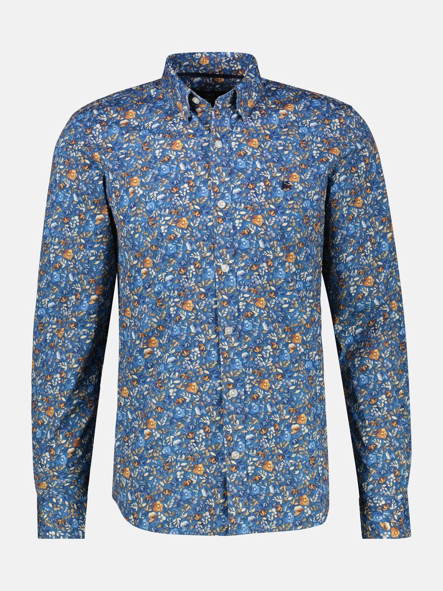 Langarmhemd mit Blumendruck