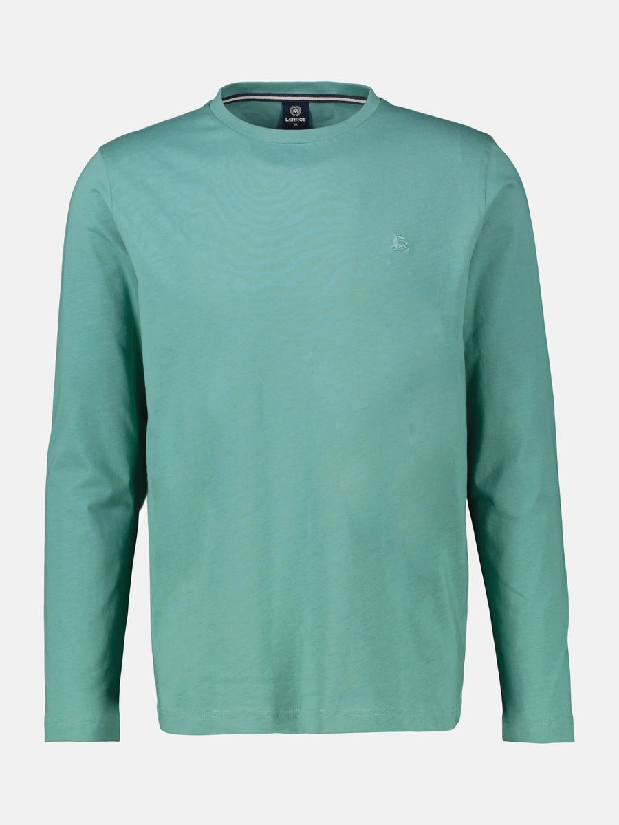 Klassisches Langarmshirt mit Rundhalsausschnitt