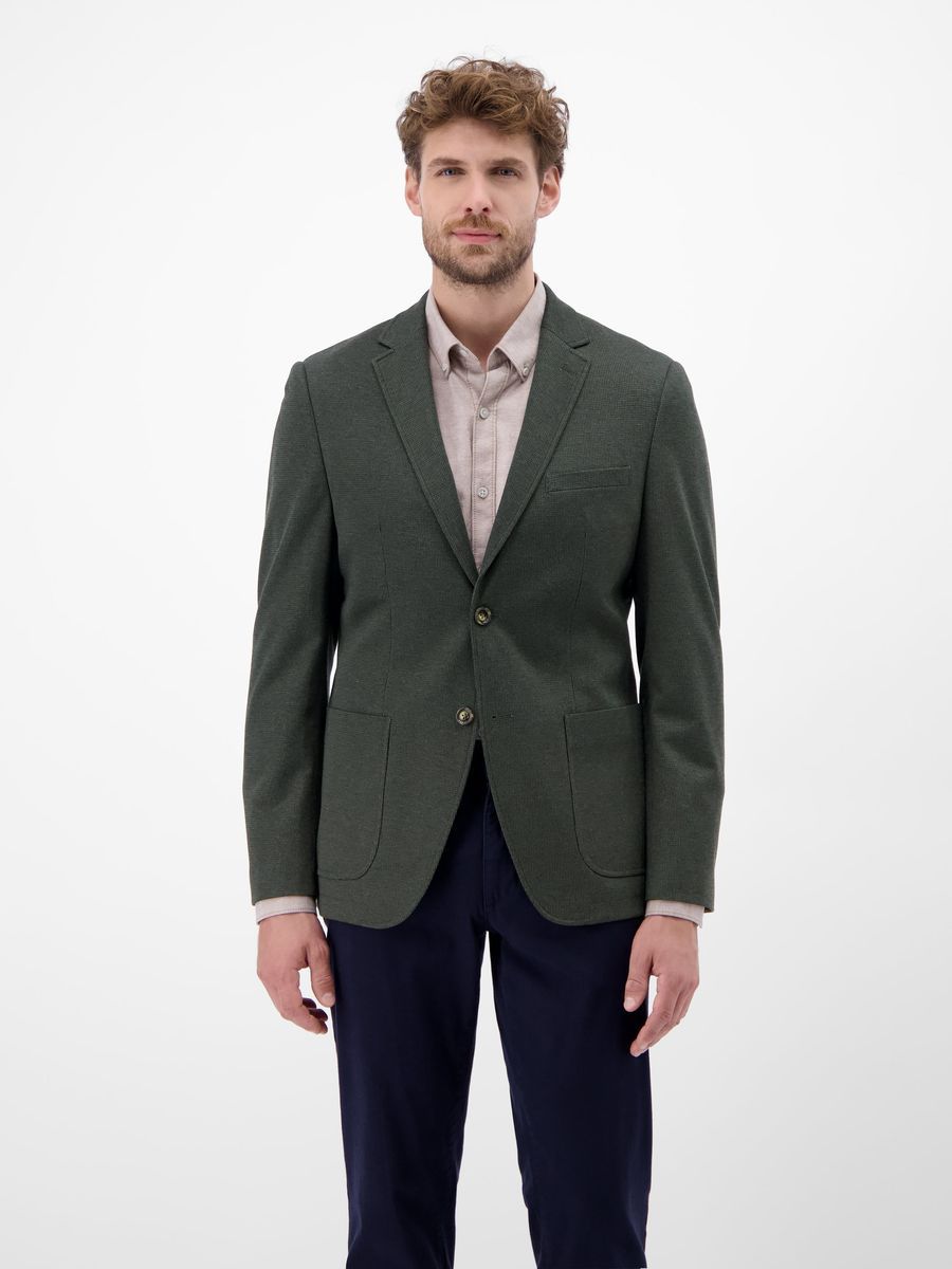 Modernes Jersey-Sakko mit Textur