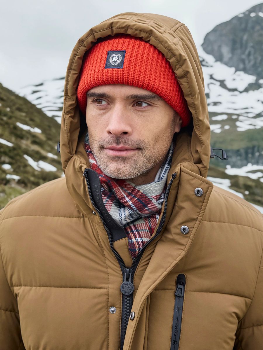 Warmer Herren Winter Steppmantel