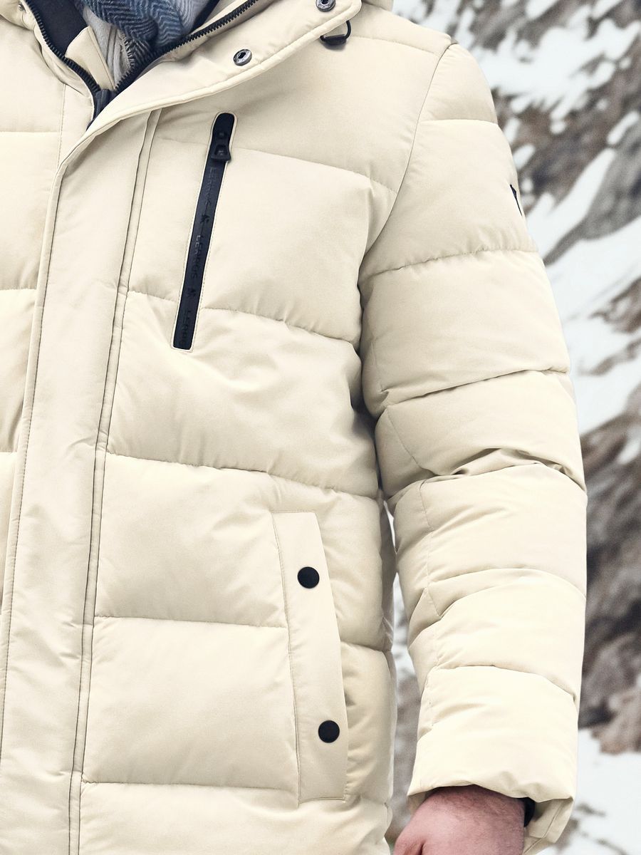 Warmer Herren Winter Steppmantel