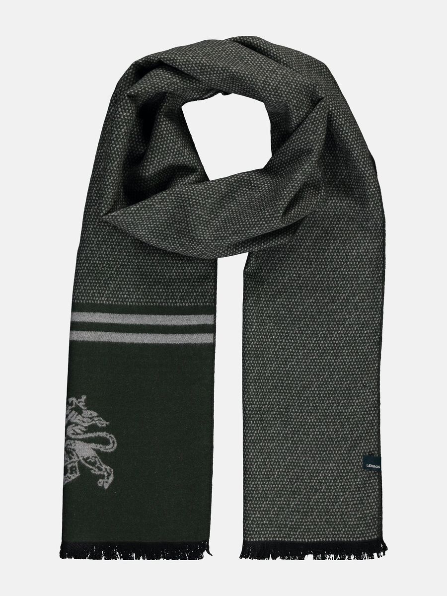 Gewebter Herrenschal mit Logo
