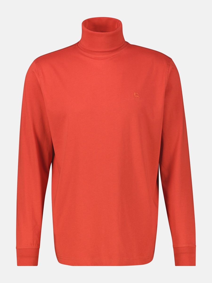 Klassisches Langarmshirt mit Rollkragen