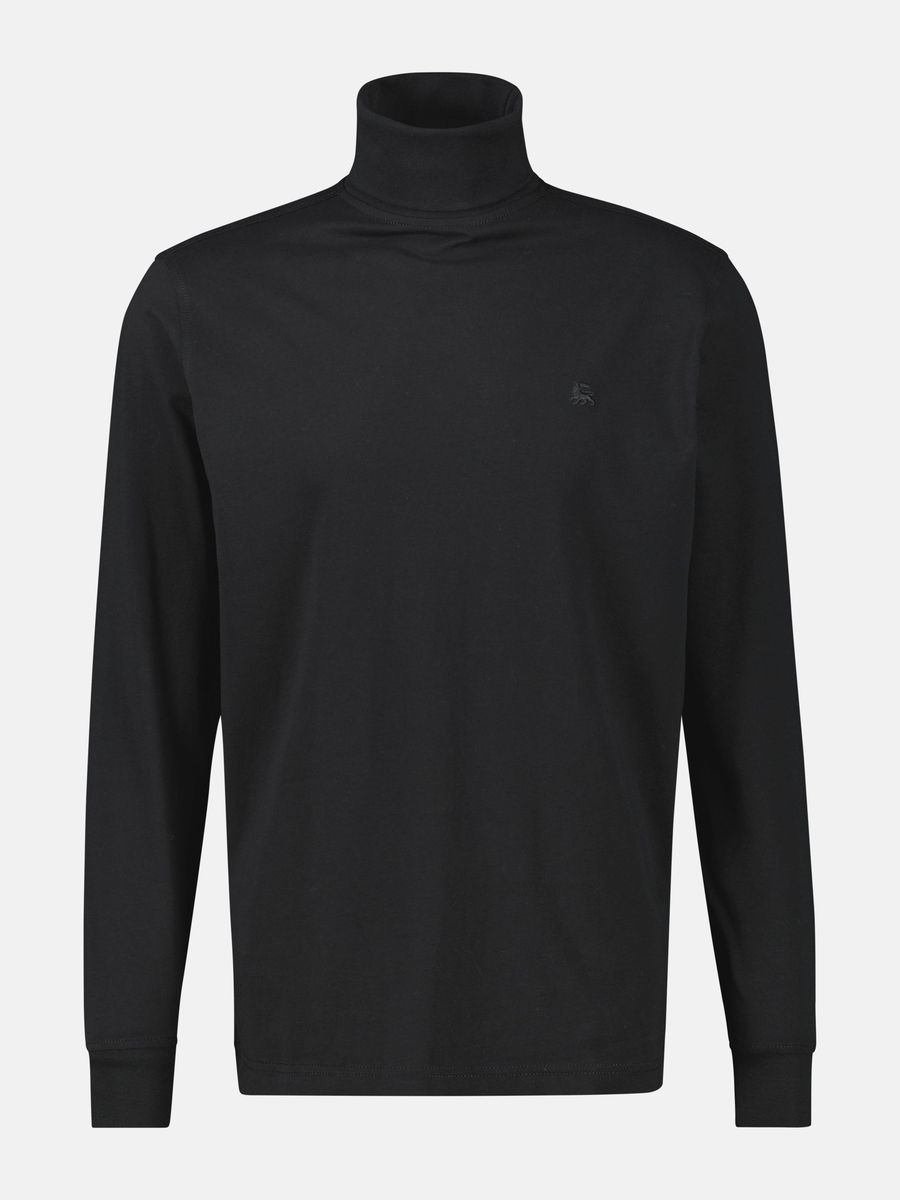 Klassisches Langarmshirt mit Rollkragen