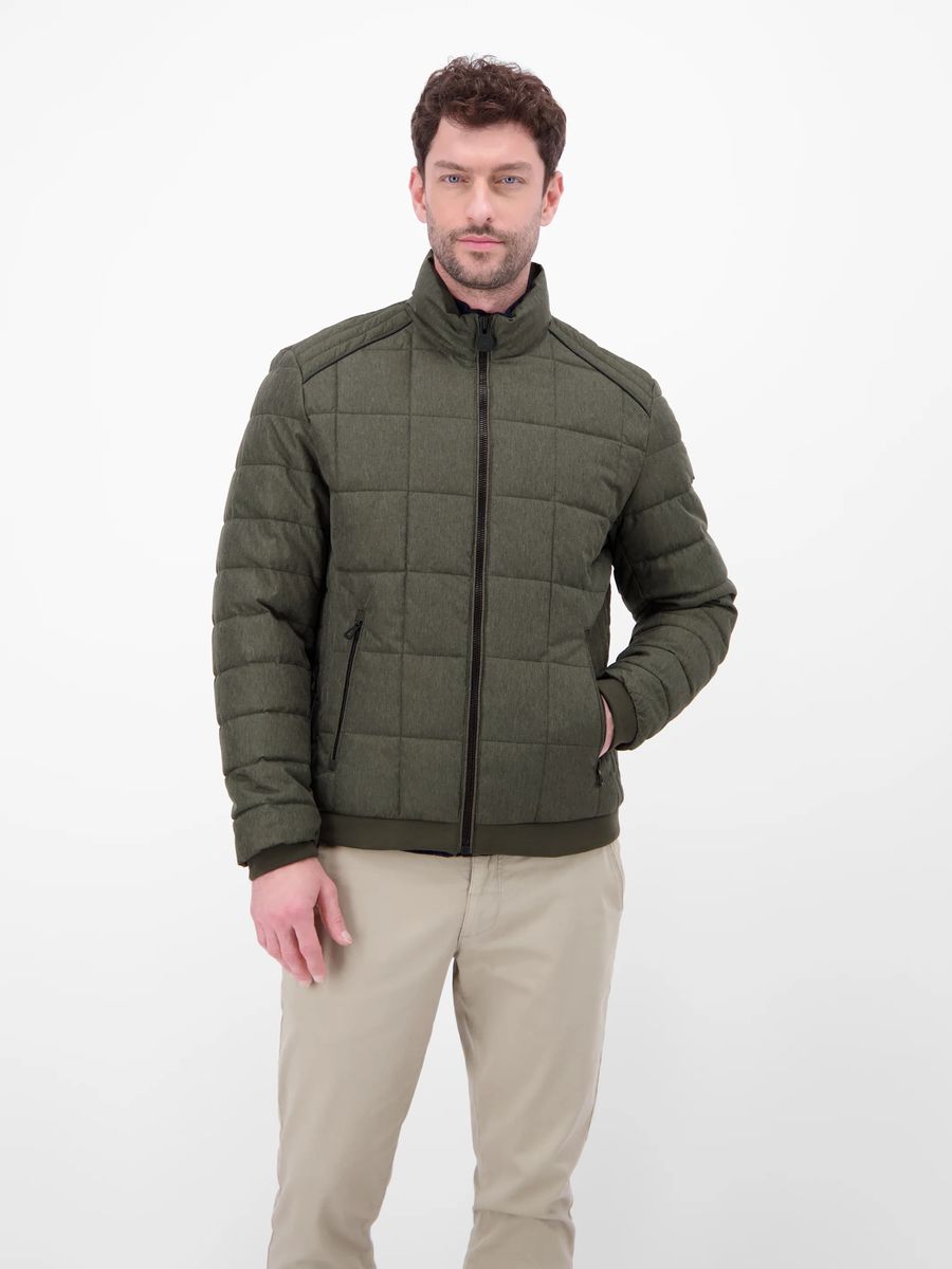 Steppjacke in Woll-Optik