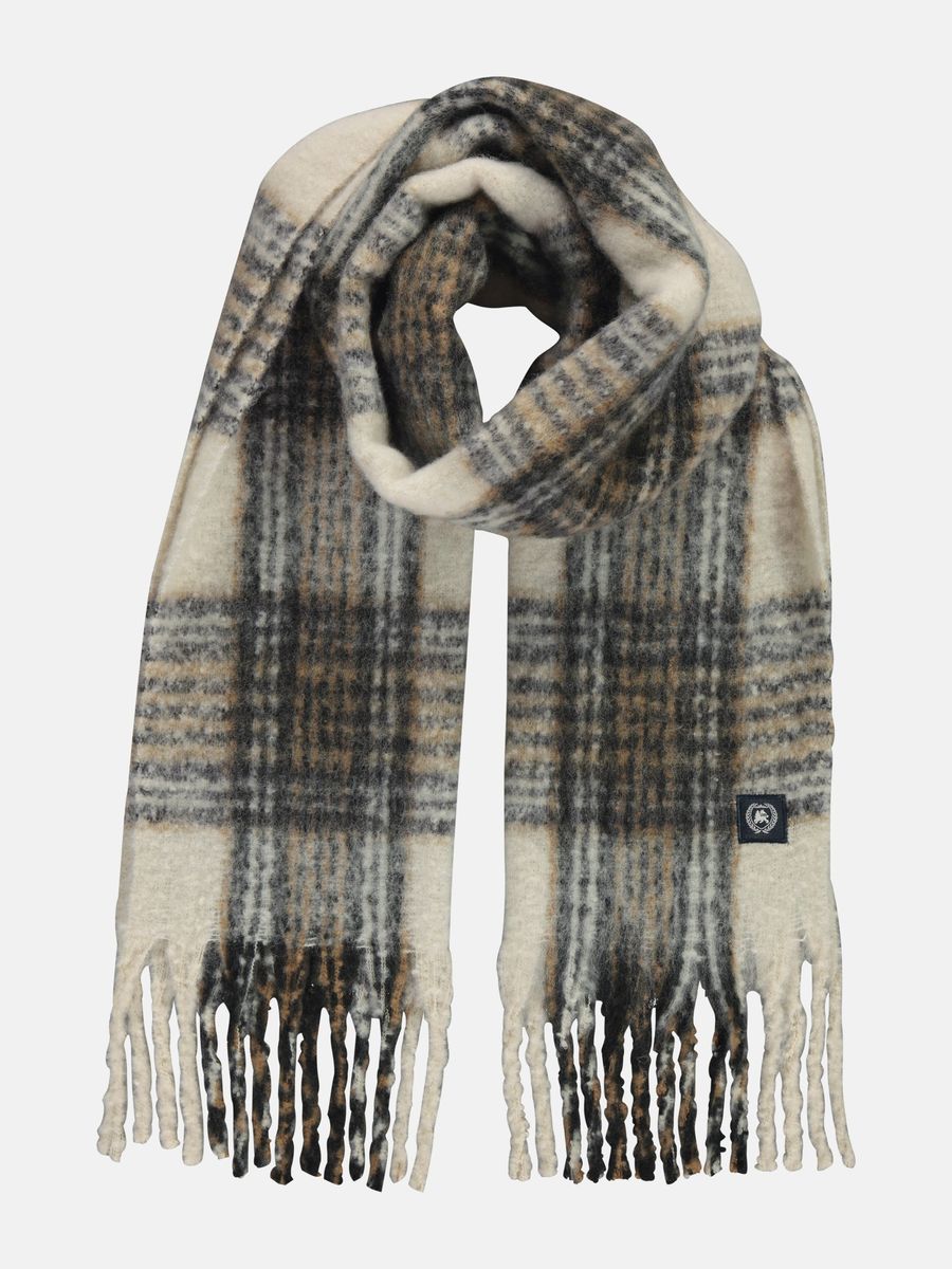 Weicher Schal mit Karomuster