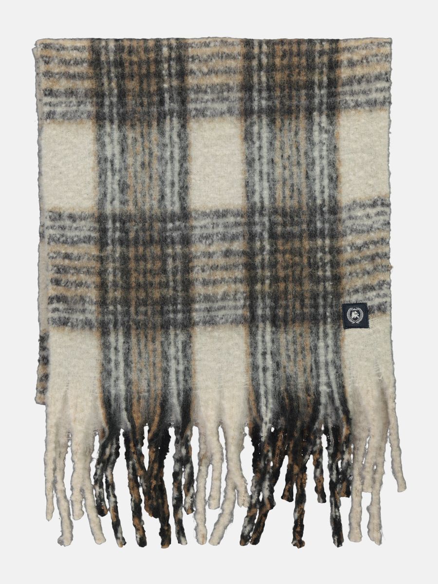 Weicher Schal mit Karomuster