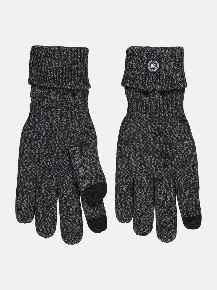 Herren Fleece-gefütterte Strickhandschuhe