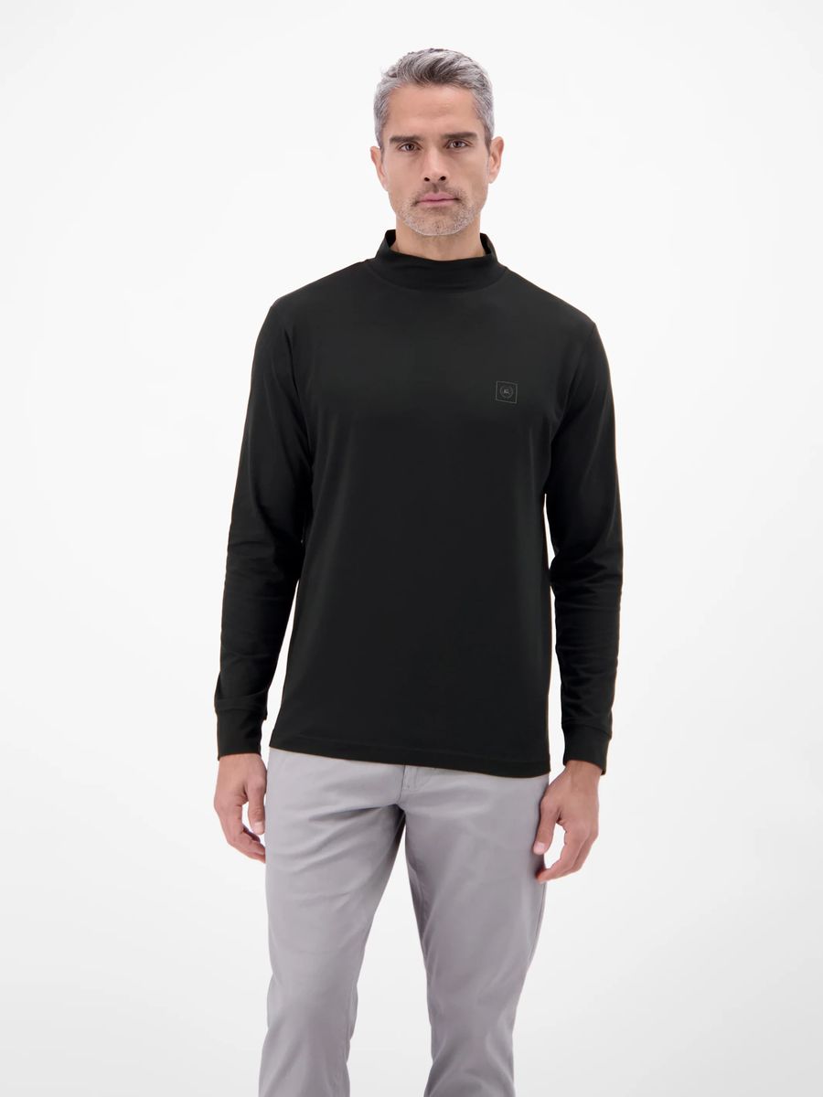 Modernes Langarmshirt mit Rollkragen