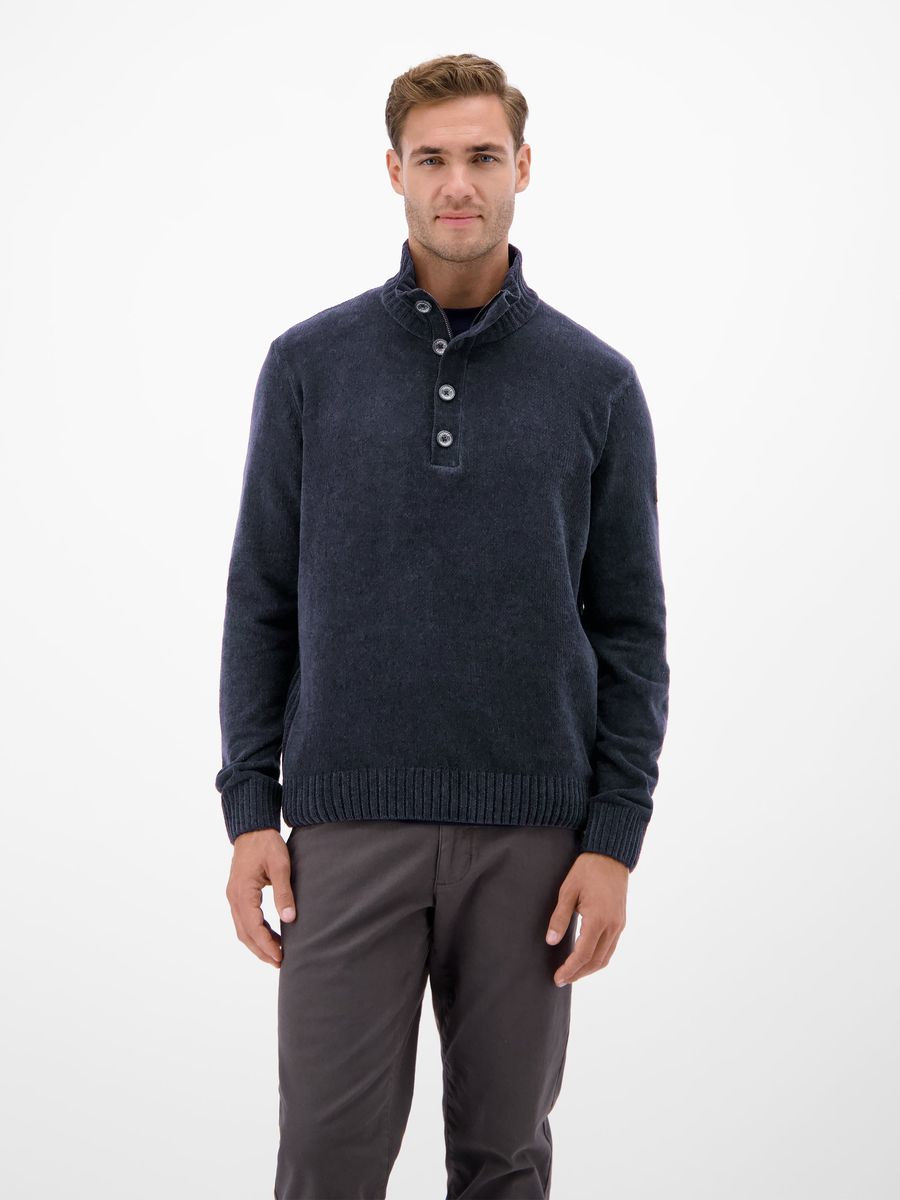 Weicher Chenille Strick Troyer Pullover