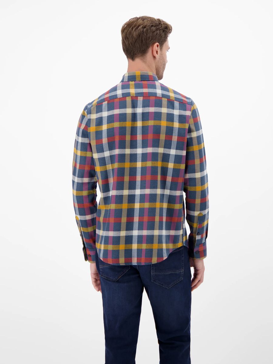 Smart Casual Flanellhemd mit Karomuster