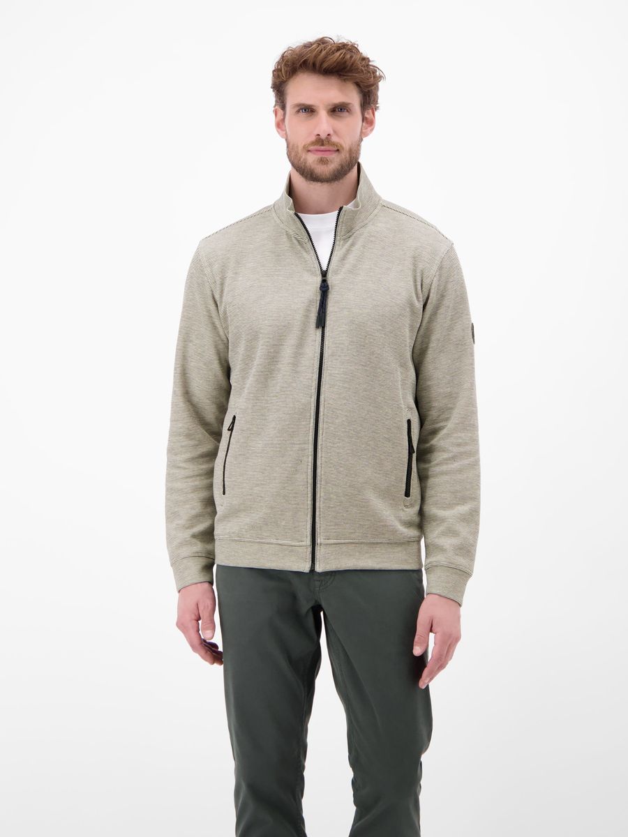 Lässige Sweatjacke mit Reißverschluss