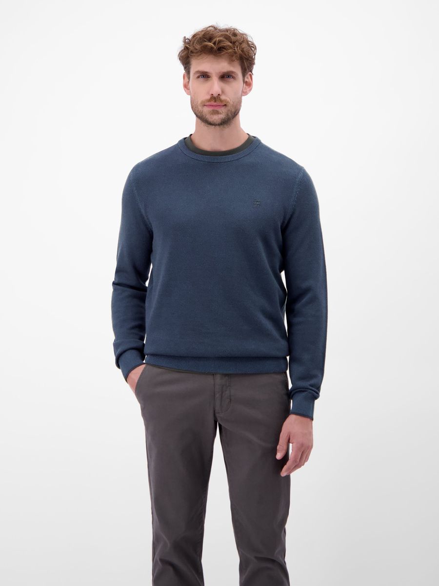 Sportiver Feinstrickpullover für Herren