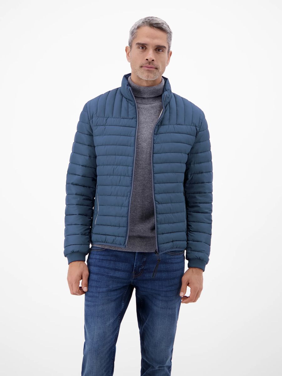 Steppjacke, wind- und wasserabweisend, gefüttert - Pearl Grey