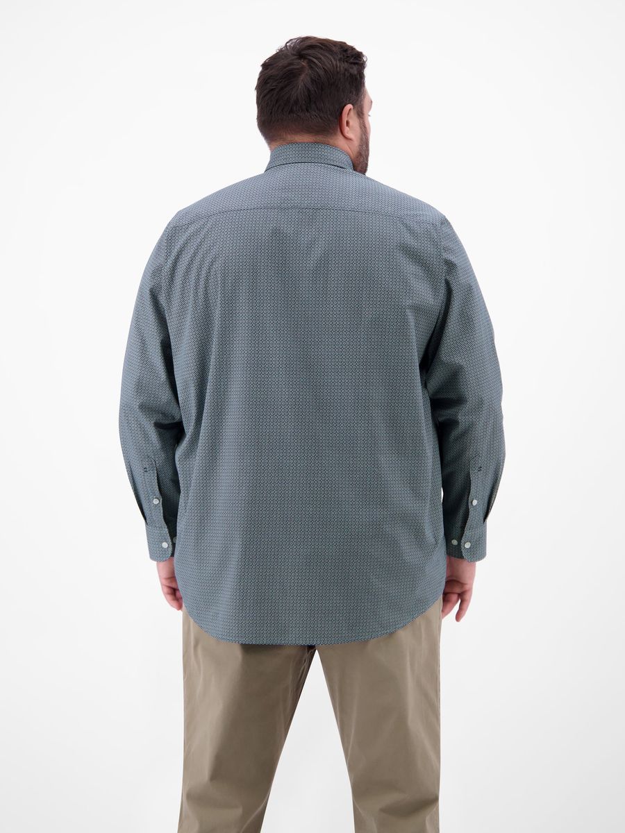 Langarm Popeline Hemd aus Baumwolle