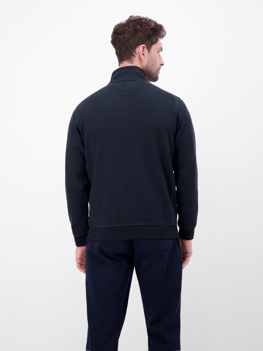 Flexible Baumwollmischung Jacke mit Reißverschluss