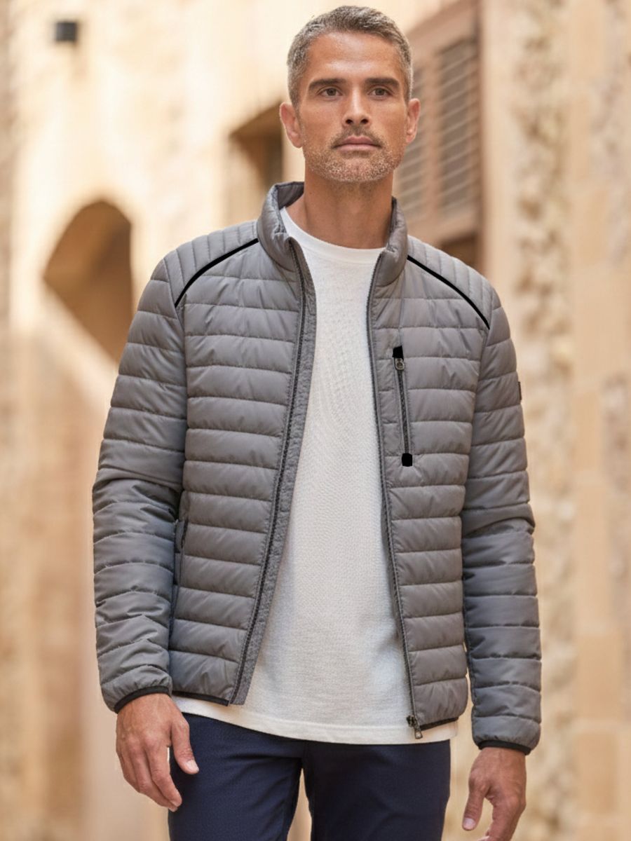 Herren Steppjacke im Blouson-Stil