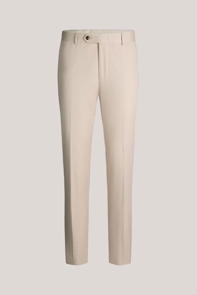 Santios Beige Baumwollmischung Hose Klassische Passform Business Casual