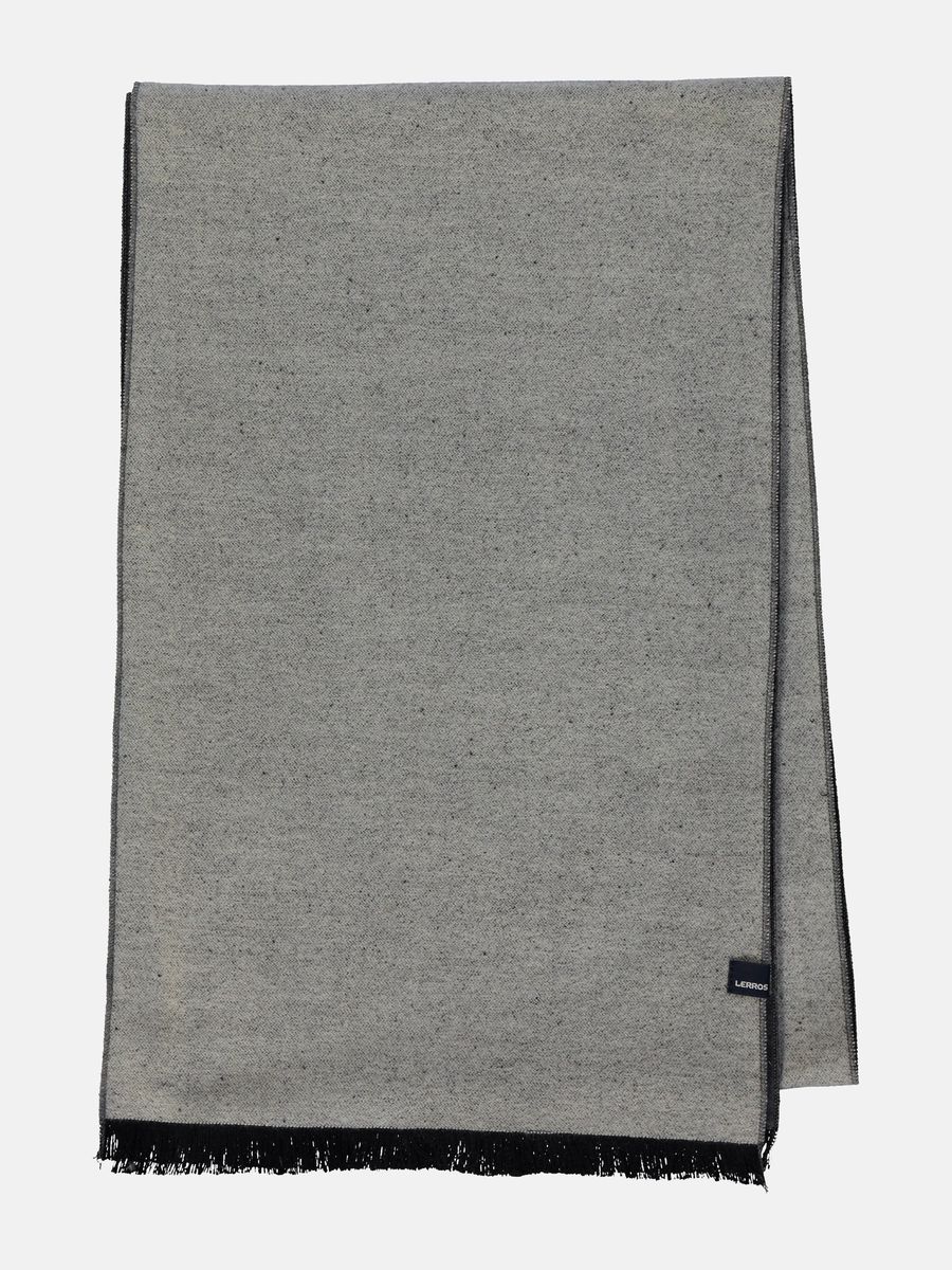 Herren Schal aus Viskosemischung, einfarbig