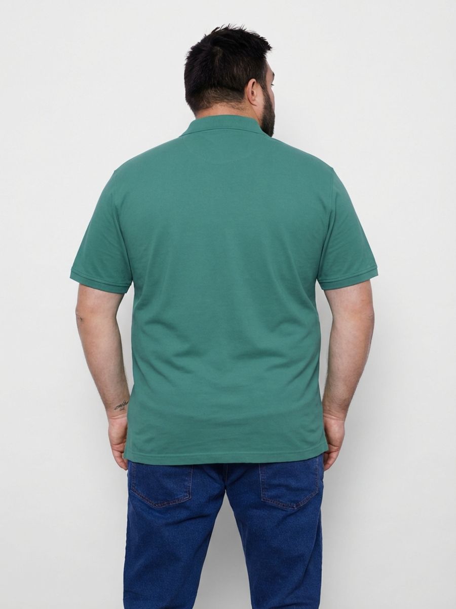 Klassisches Piqué Baumwoll Poloshirt