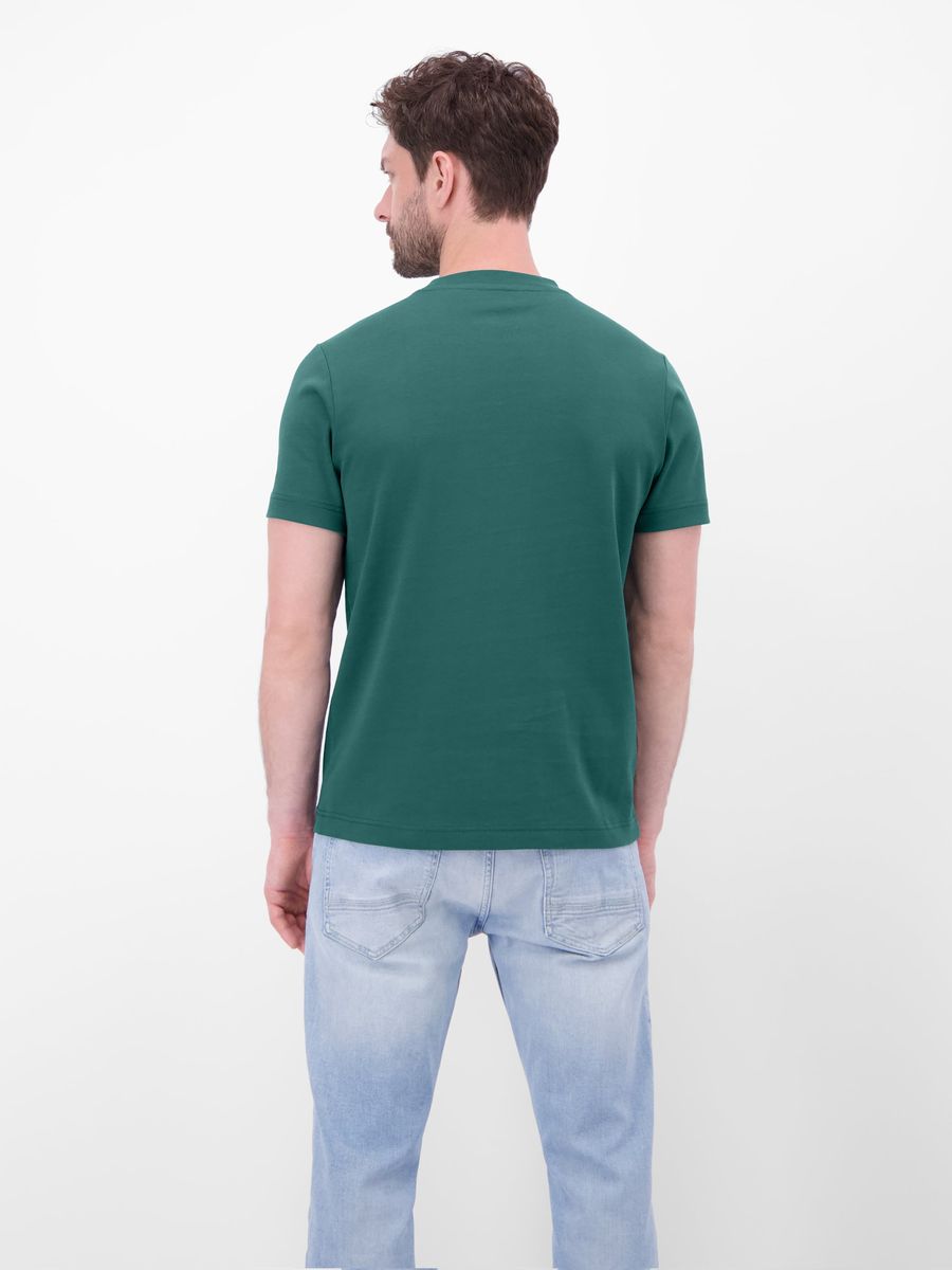 Baumwoll-T-Shirt mit dezentem Aufdruck