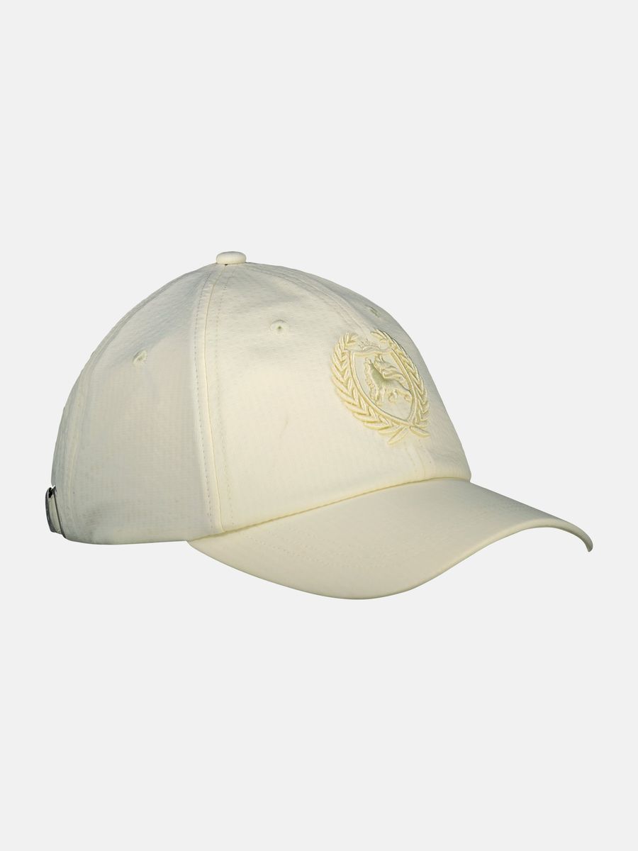 Seersucker Baseball Cap mit Logo