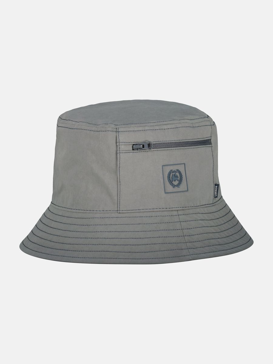 Baumwoll-Bucket Hat mit Tasche
