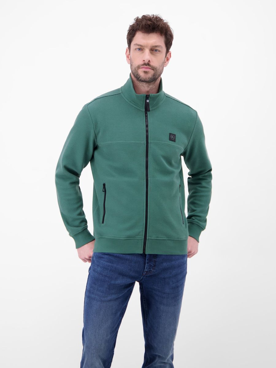 Baumwollmischung Jacke mit Reißverschluss