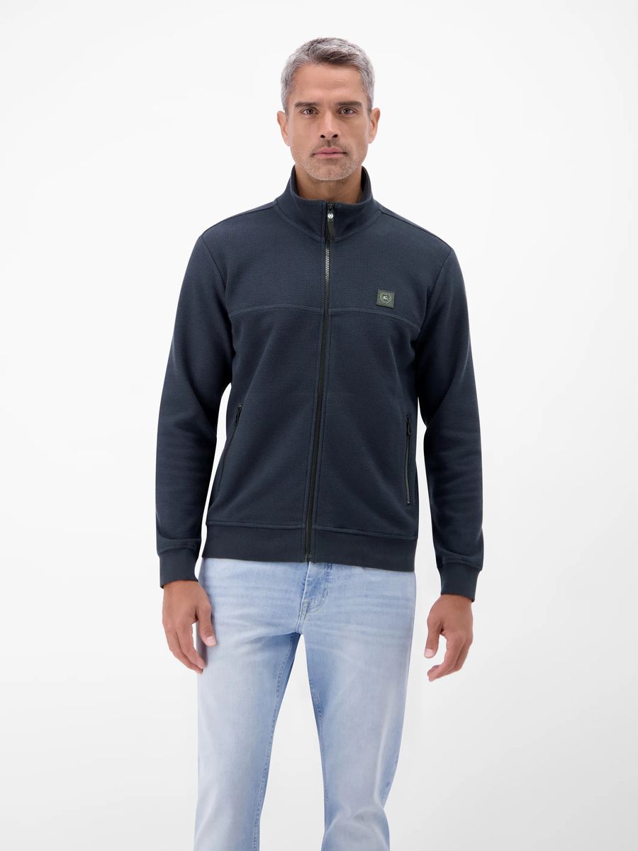 Baumwollmischung Jacke mit Reißverschluss