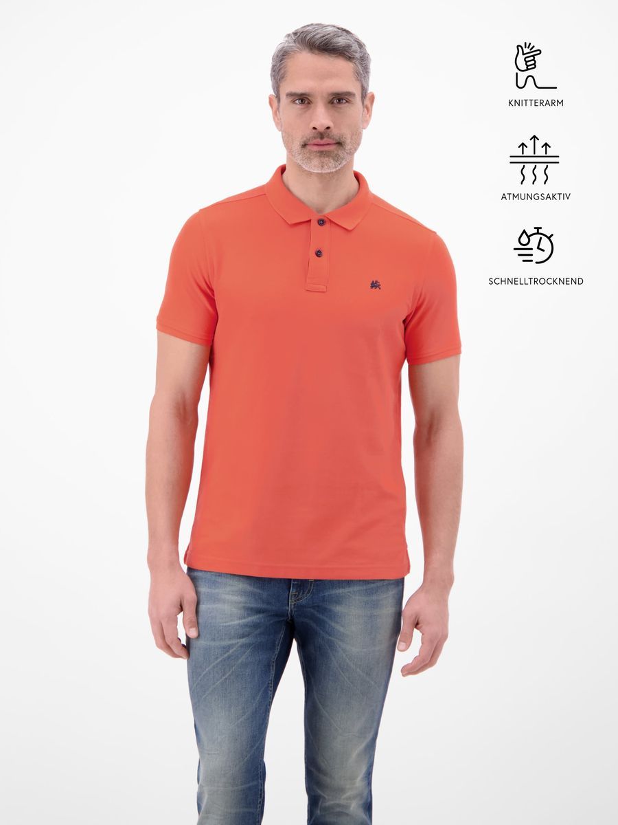 Klassisches Herren Poloshirt aus Baumwoll-Piqué