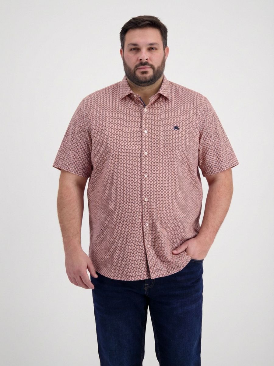 Bedrucktes Kurzarm-Freizeithemd