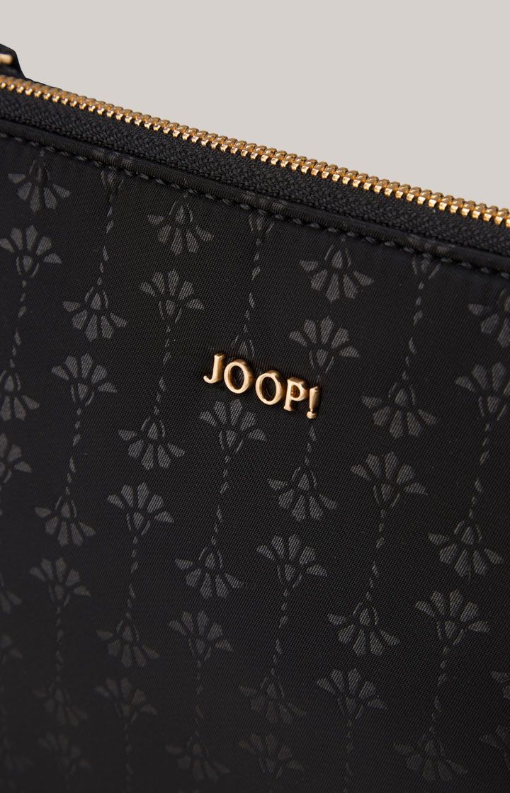 JOOP! Collana Tessuto Jasmina Schultertasche mit Beutel Schwarz