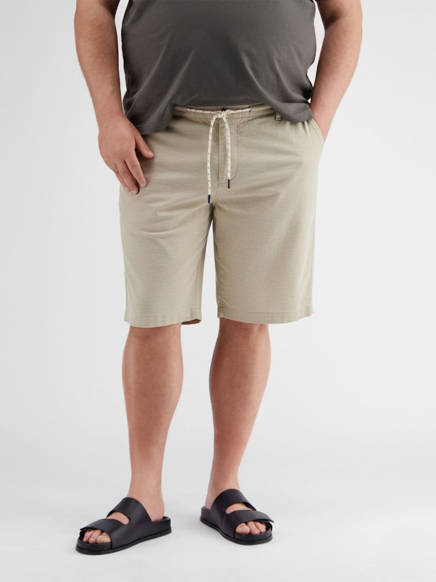 Bequeme Jersey-Shorts mit Kordelzug in großen Größen