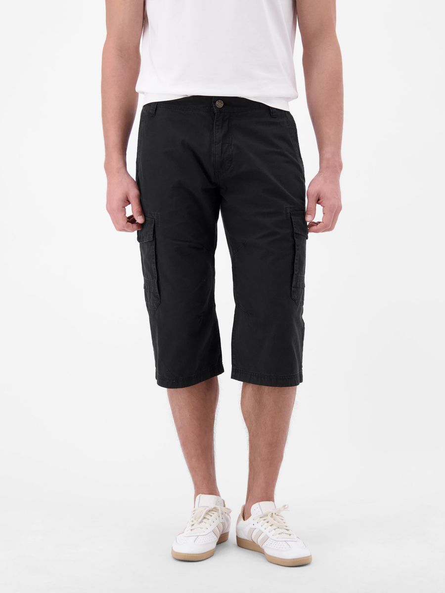 Klassische lange Cargo Bermuda Shorts