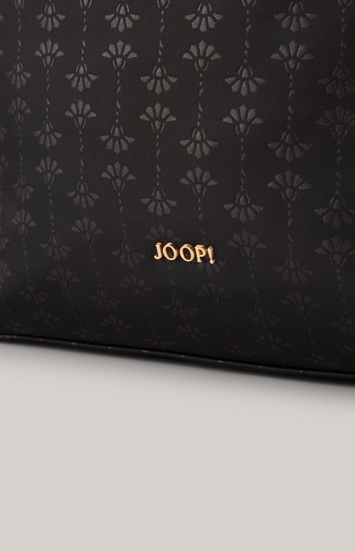 JOOP! Collana Tessuto Alara Schwarze Hobo-Tasche mit Logo