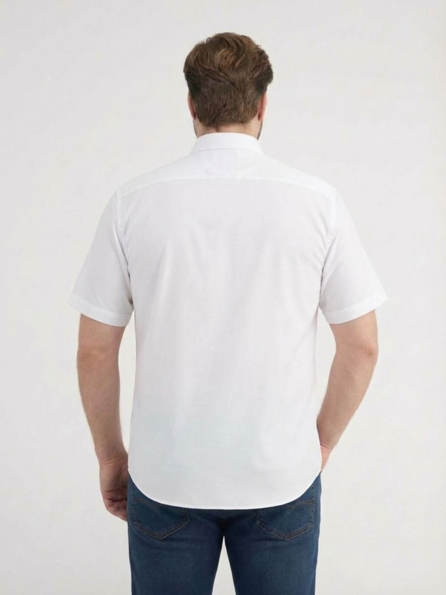 Klassisches Kurzarm-Knopfhemd