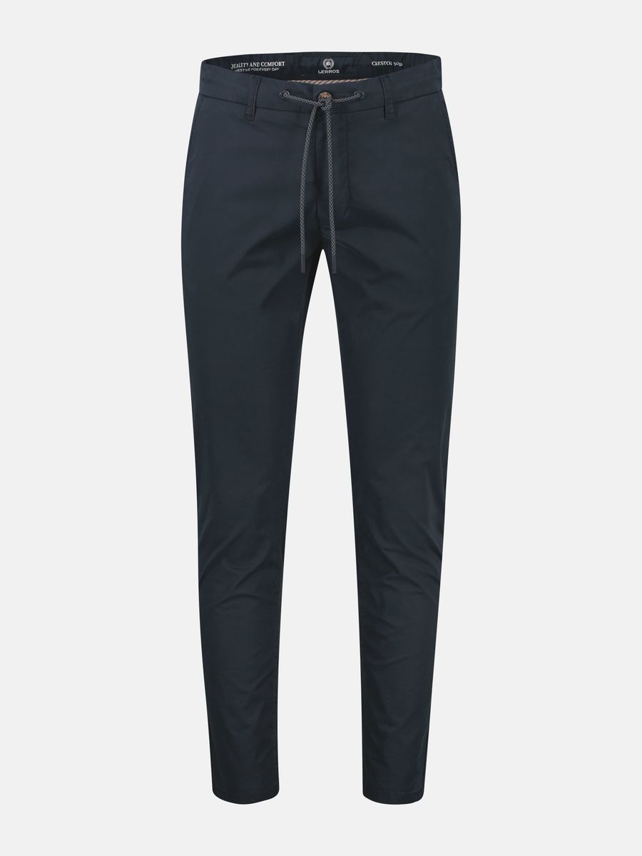 Chino-Hose mit Kordelzug und lässiger Passform