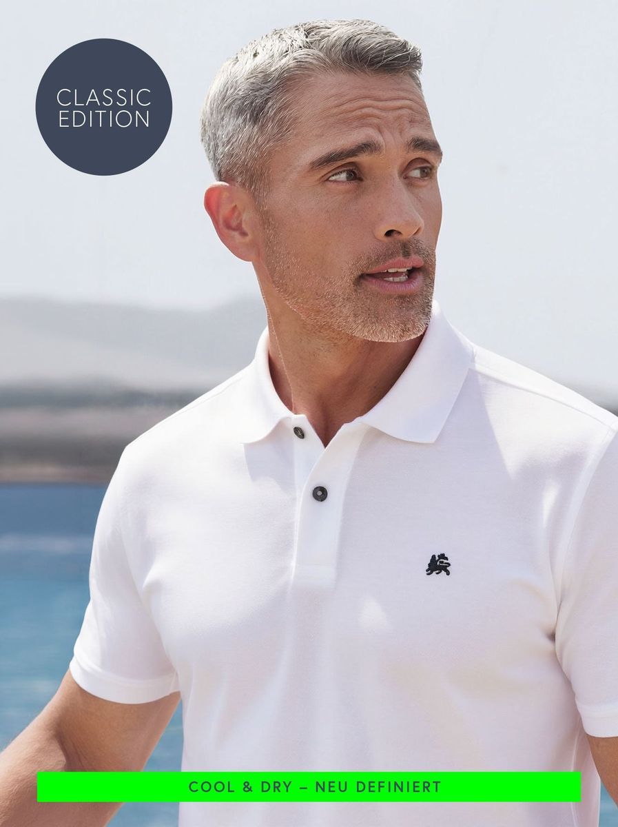 Klassisches Piqué Poloshirt Cool & Dry