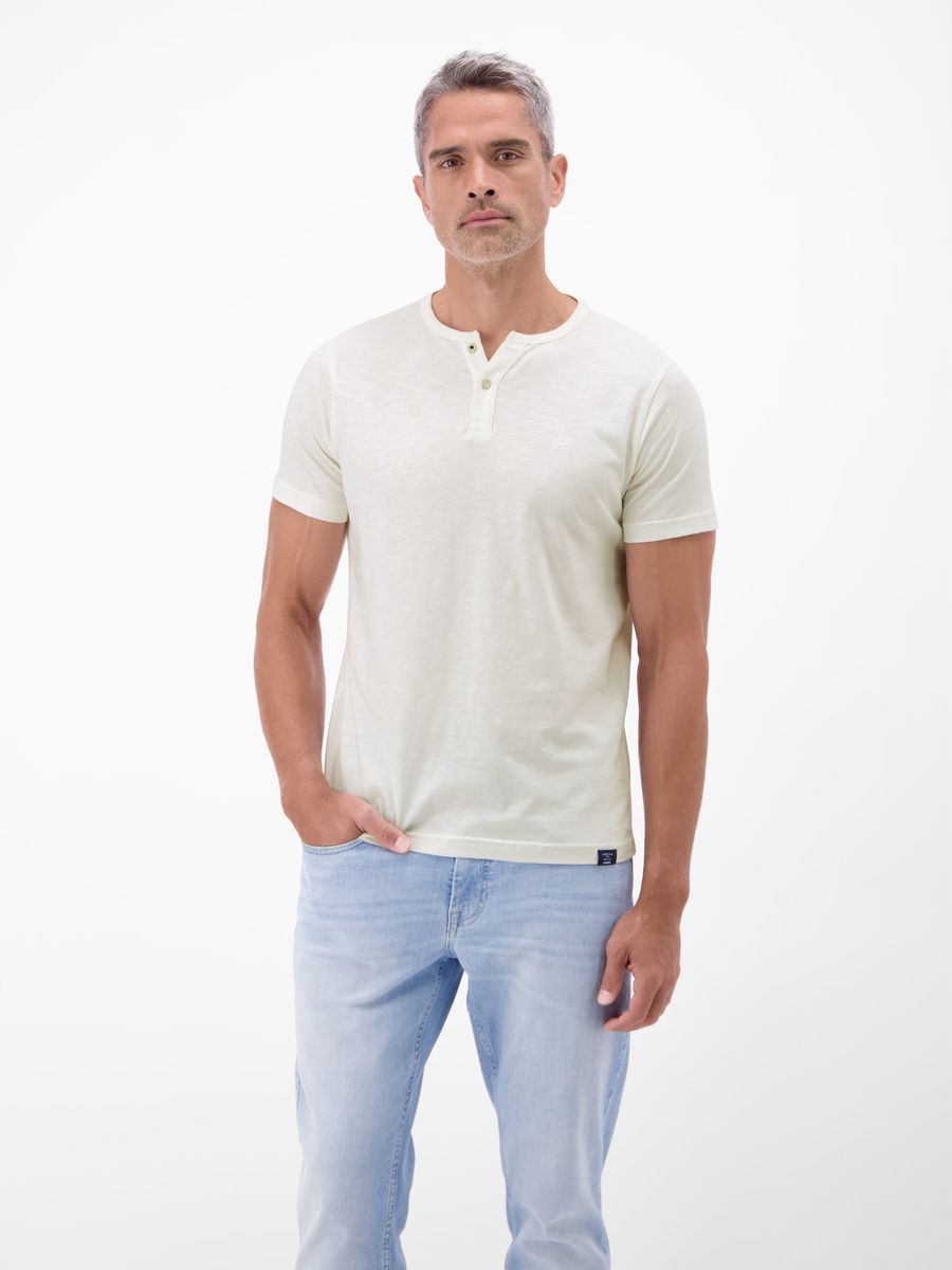 Lässiges Henley-Shirt aus Baumwolle