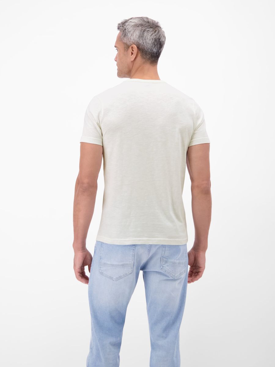 Lässiges Henley-Shirt aus Baumwolle