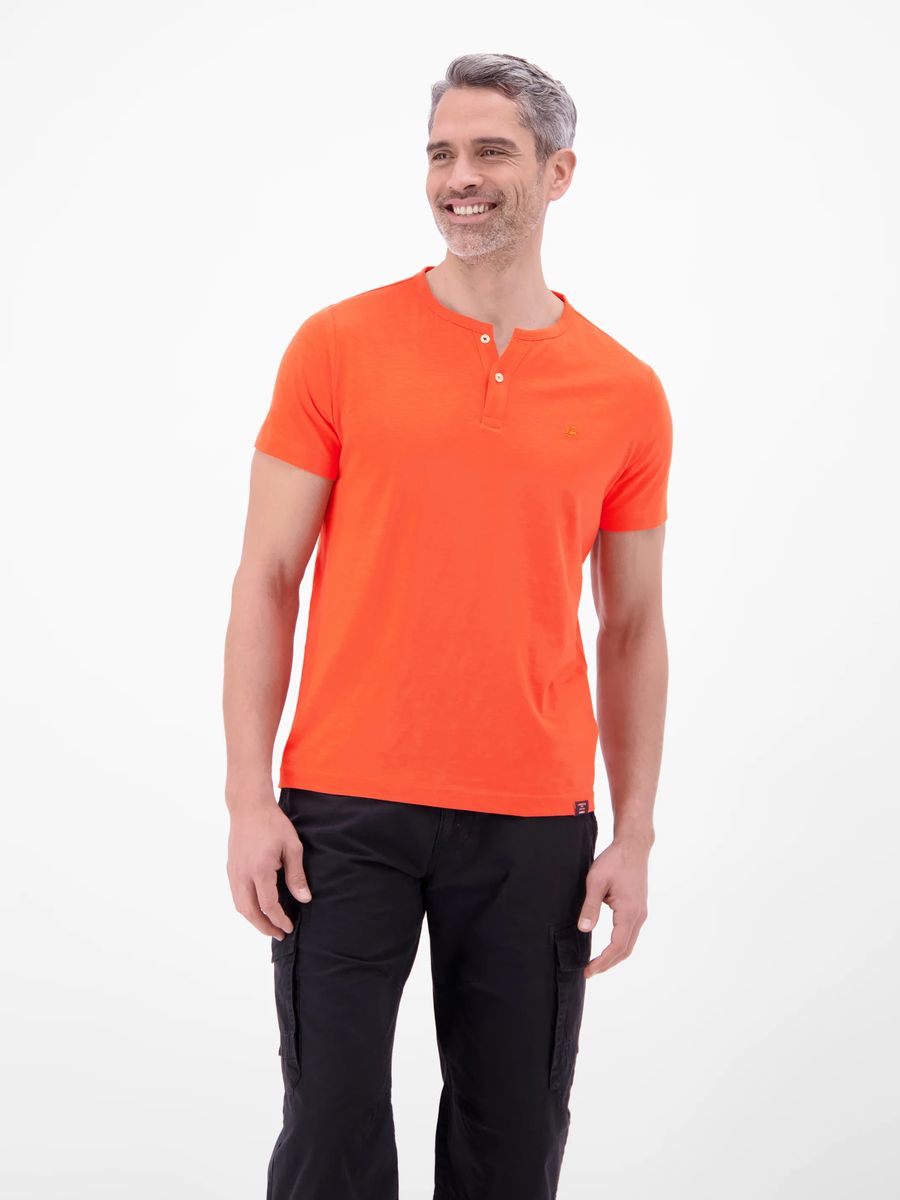 Lässiges Henley-Shirt aus Baumwolle