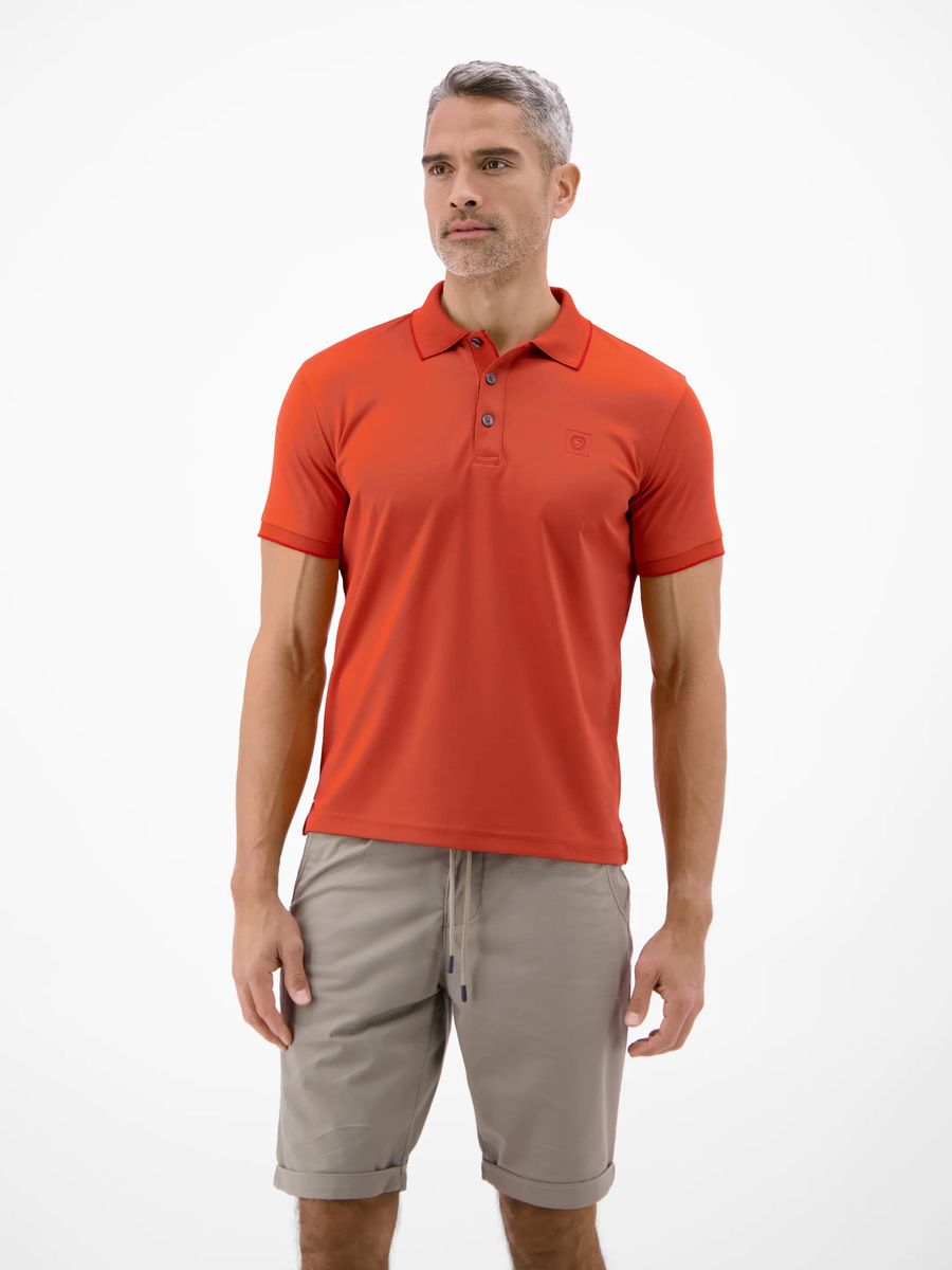 Klassisches Piqué-Kurzarm-Poloshirt