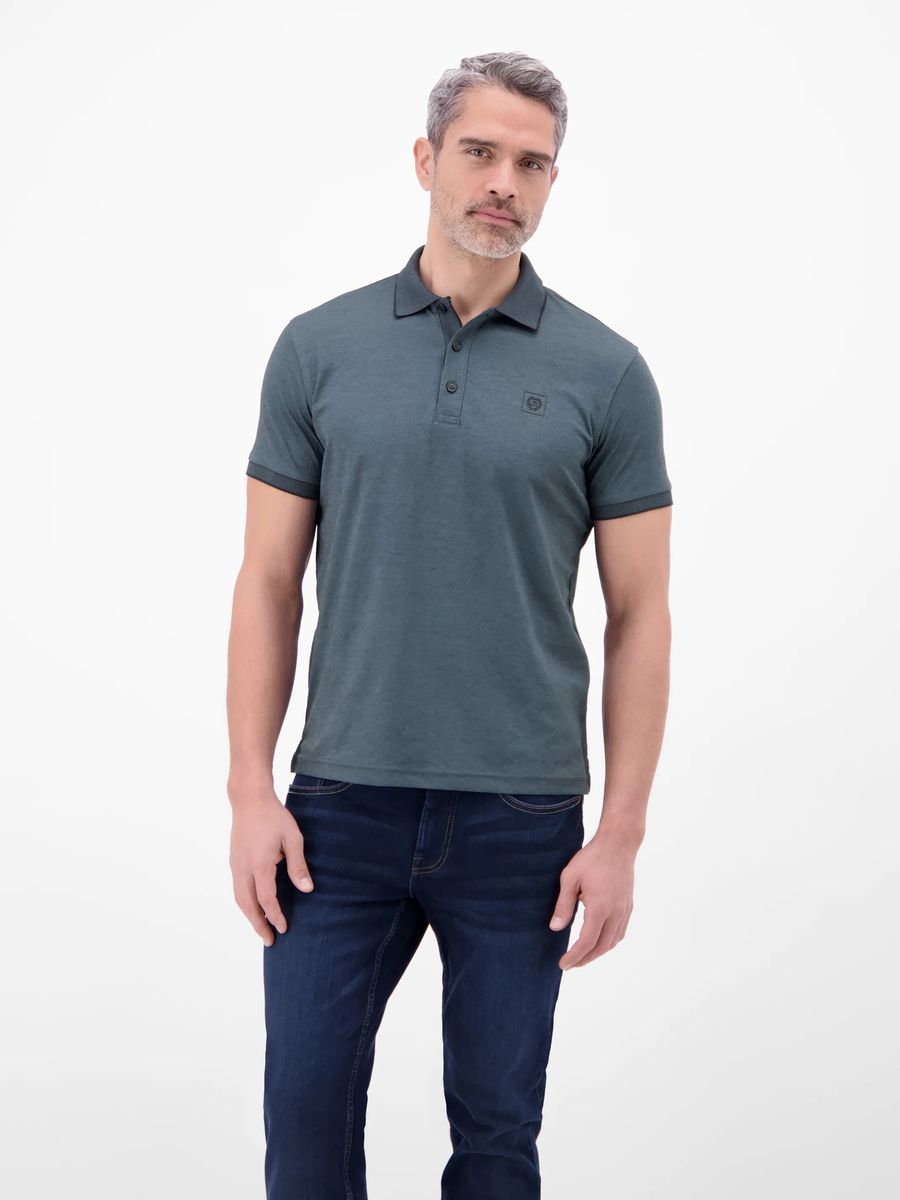 Klassisches Piqué-Kurzarm-Poloshirt