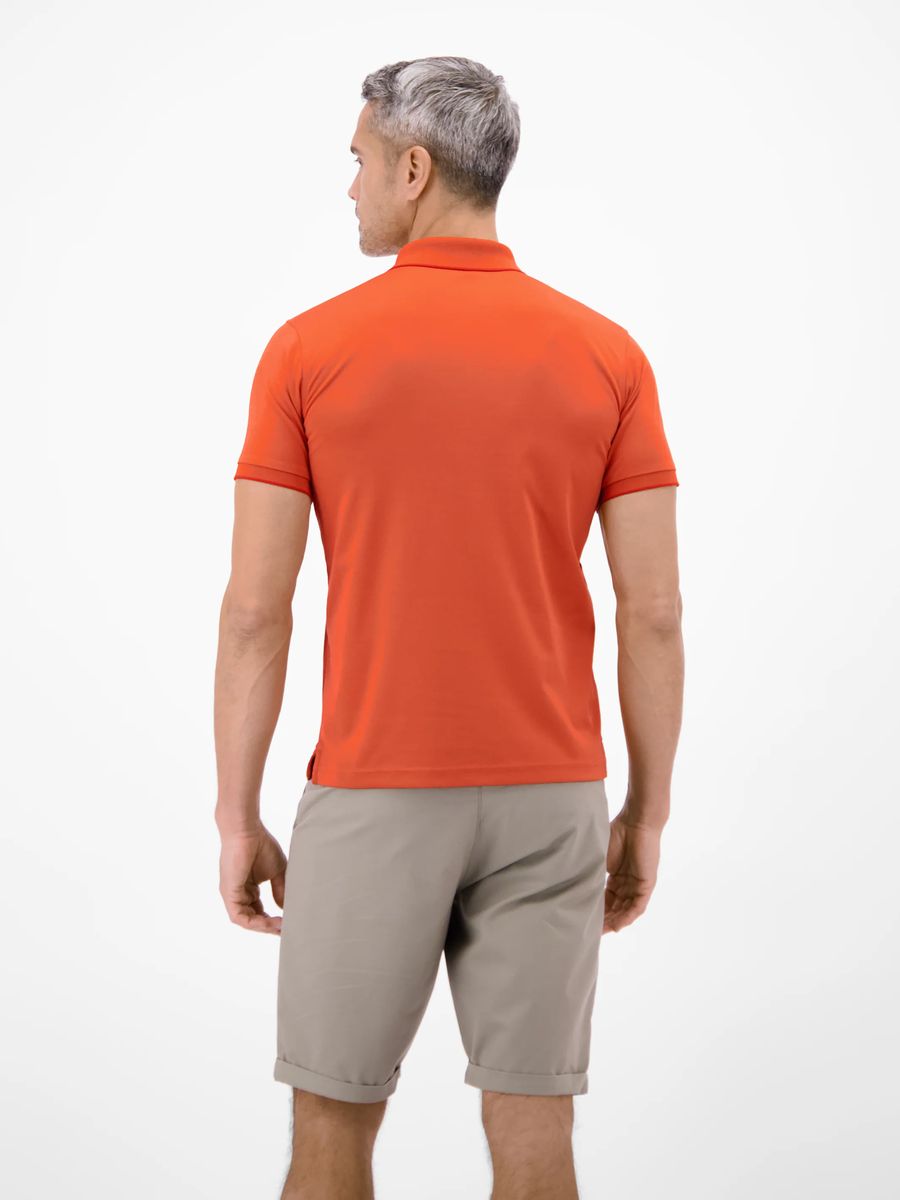 Klassisches Piqué-Kurzarm-Poloshirt
