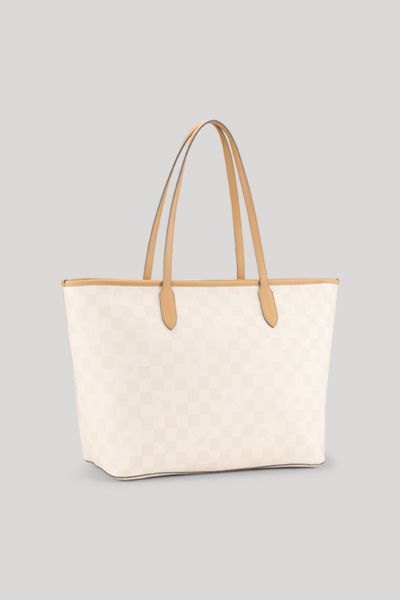 JOOP! Cortina Piazza Lara Ecru karierter Tote Shopper Tasche