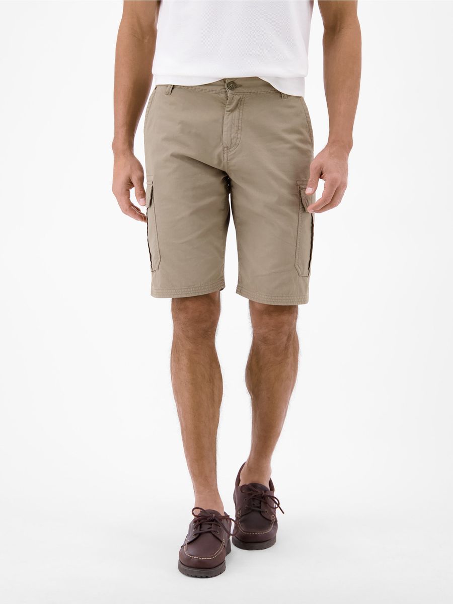 Klassische Cargo Bermuda Shorts Baumwoll-Twill